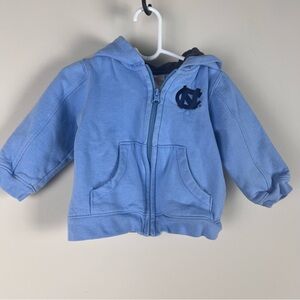 Blue North Carolina Tar Hills Full Zip Kids Hoodie 24 months Kid Athlete